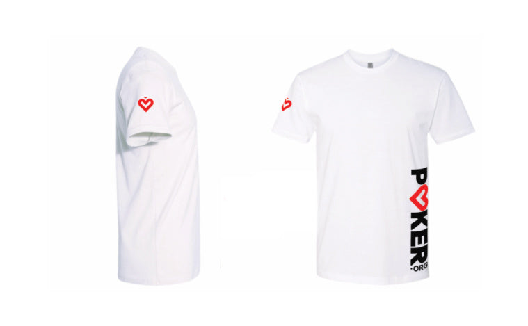 PokerOrg White T-shirts